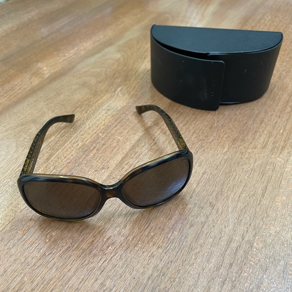 Prada Brown Studded Sunglasses - Picture 6 of 8